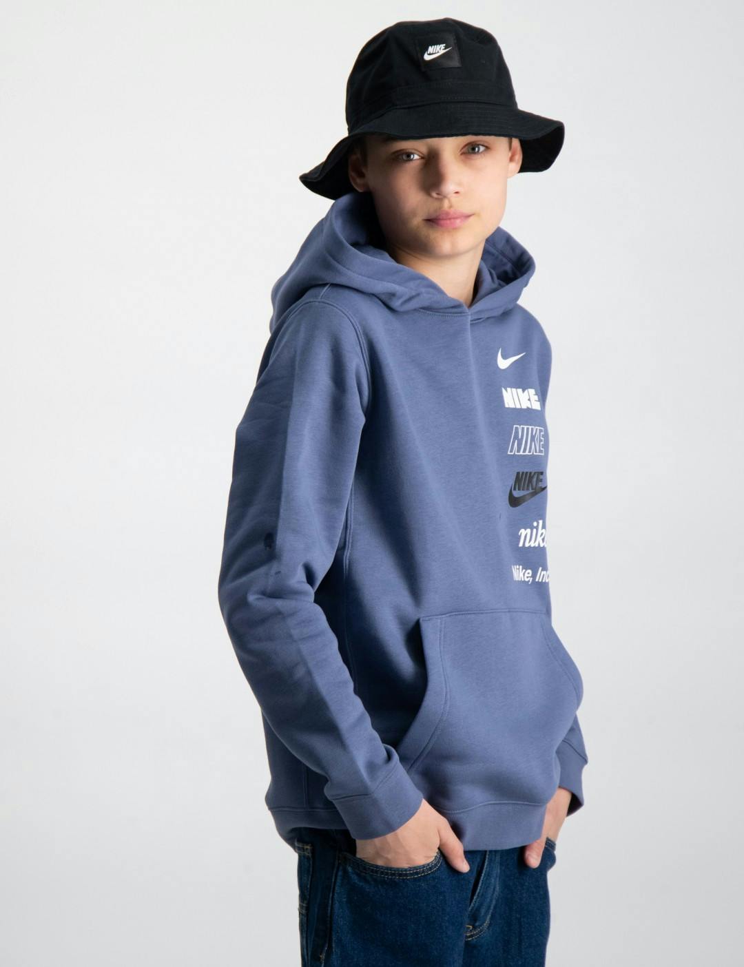 Bedrijfsomschrijving Psychiatrie Onrustig Blauw B NSW HOODIE BB MLOGO voor Jongens | Kids Brand Store