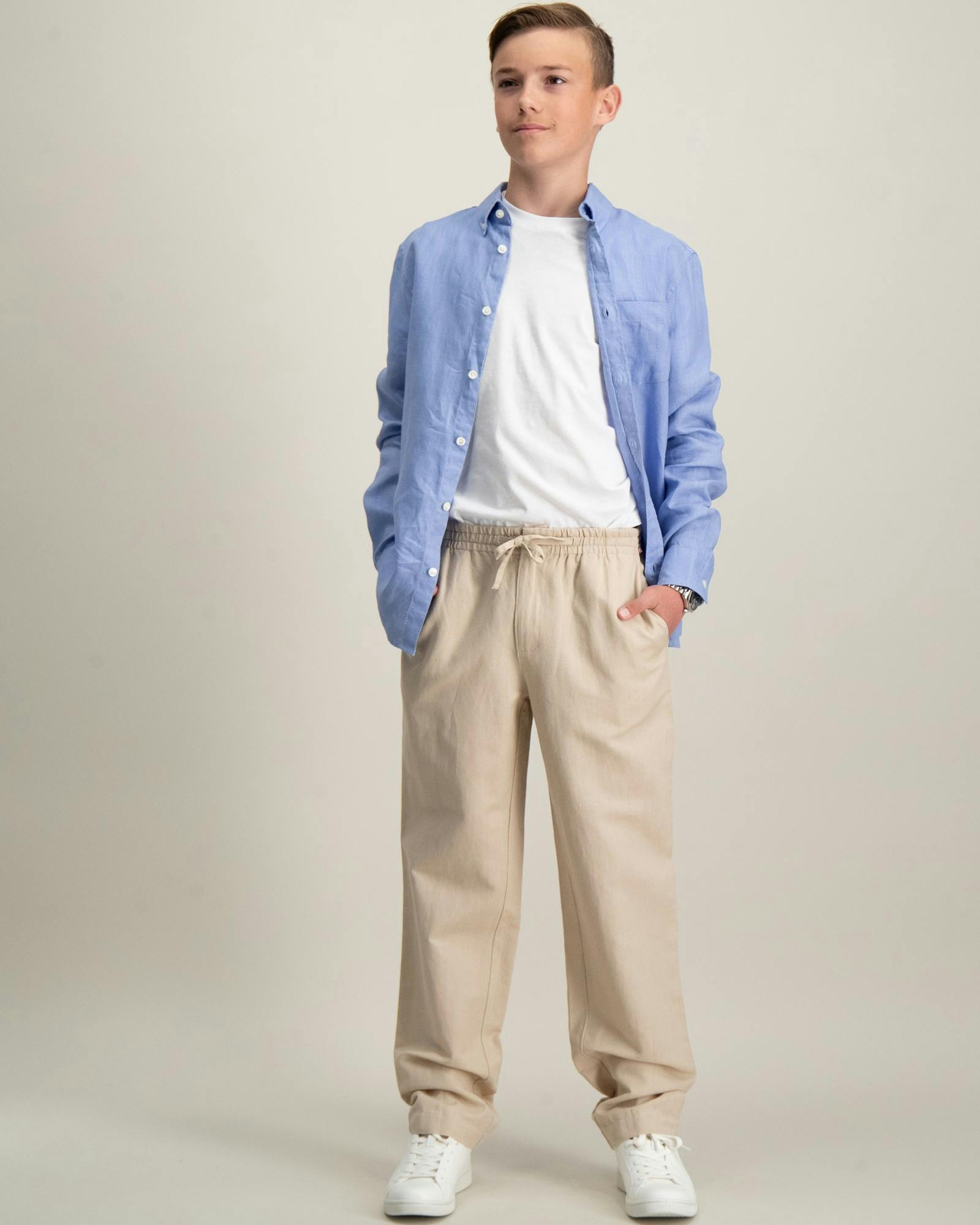 Cooper Casual Linen/Cotton Blend Pants