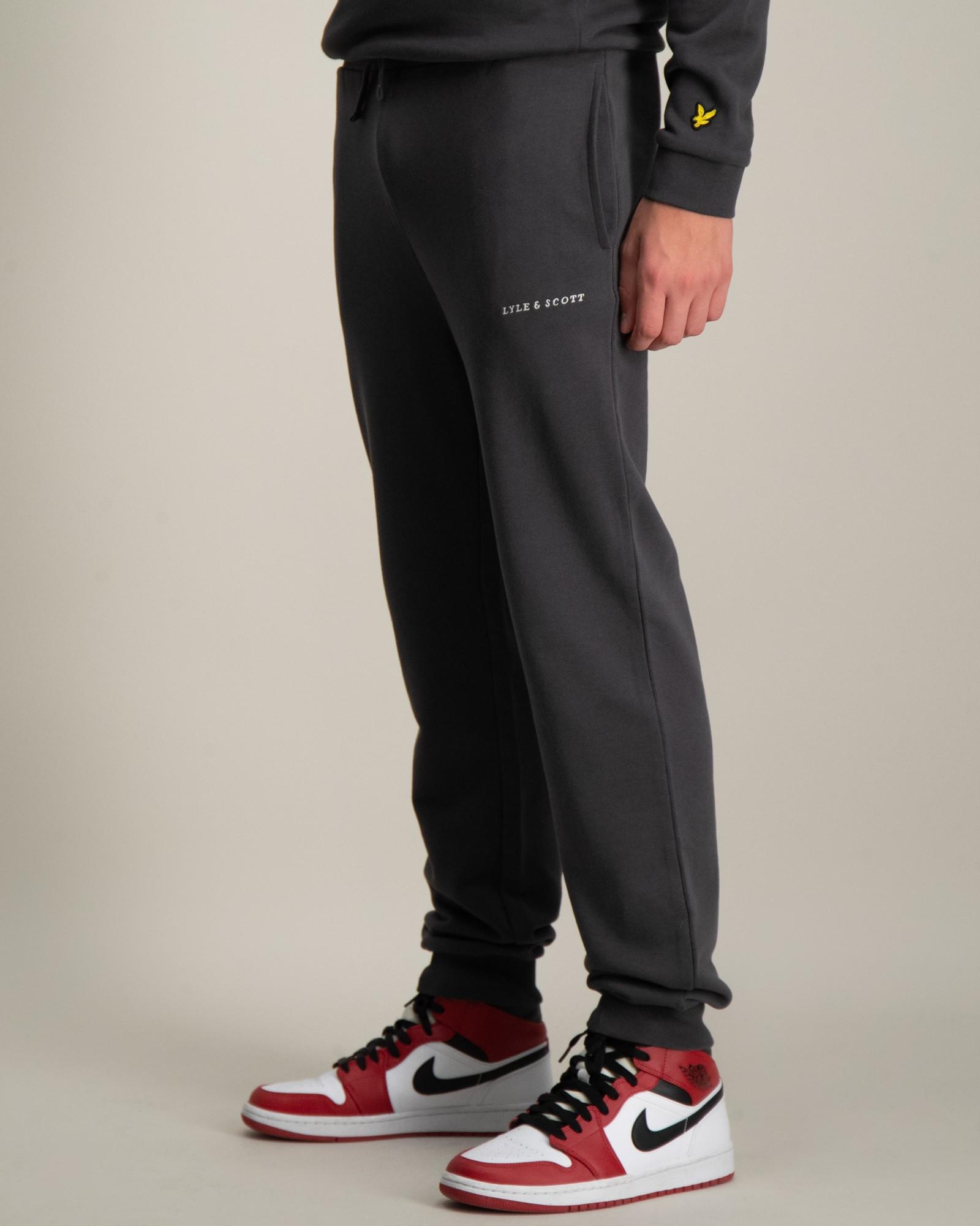 Script Embroidered Sweatpant