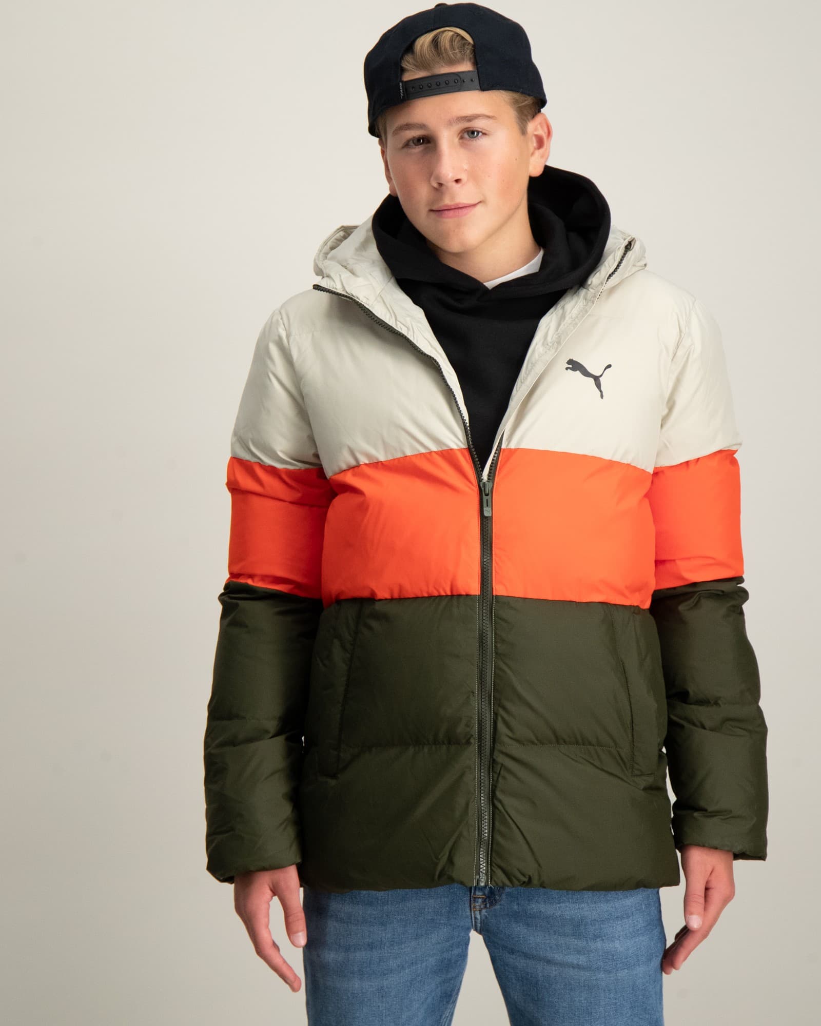 Poly Hooded Puffer Jacket