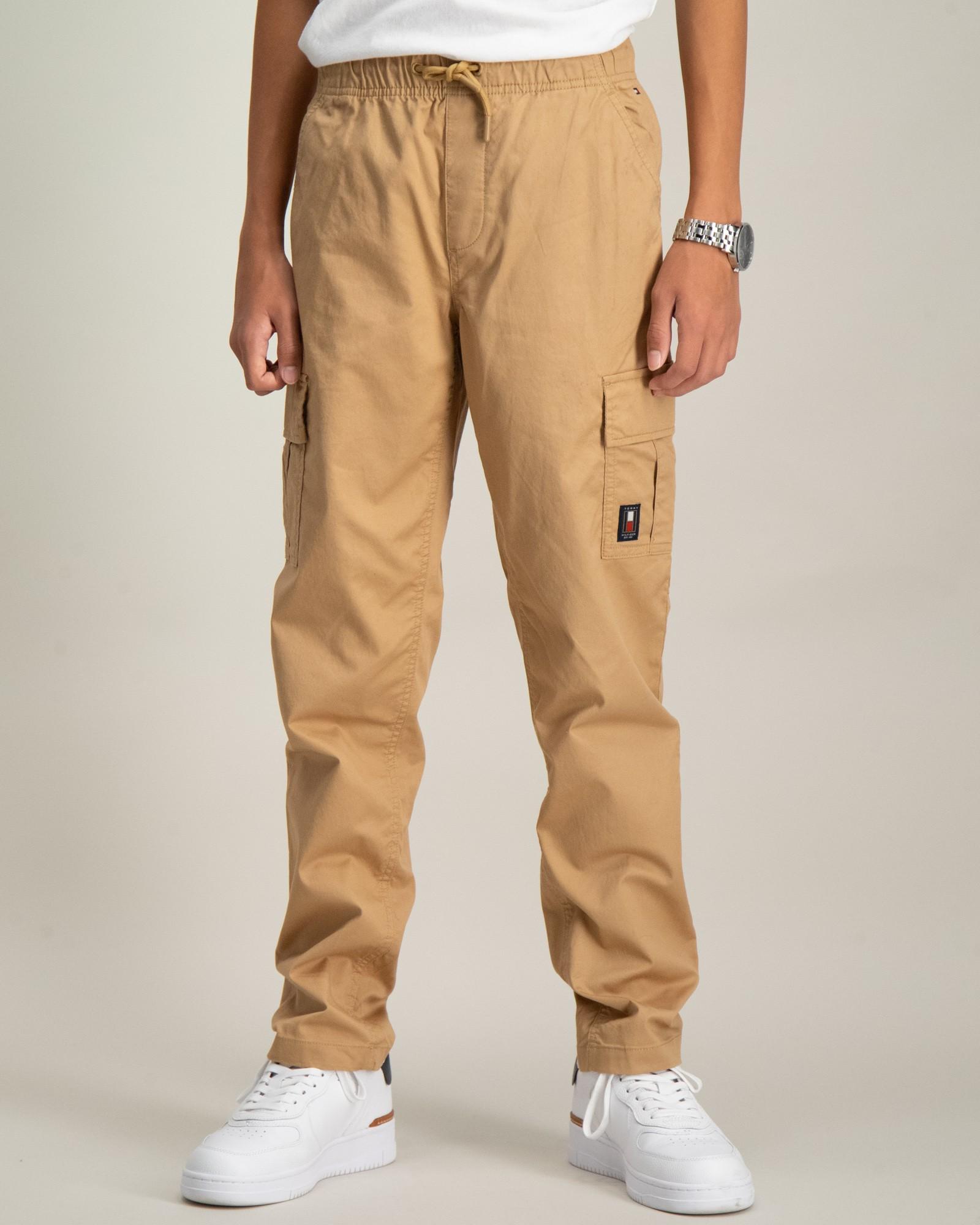 CARGO PULL ON COTTON PANTS