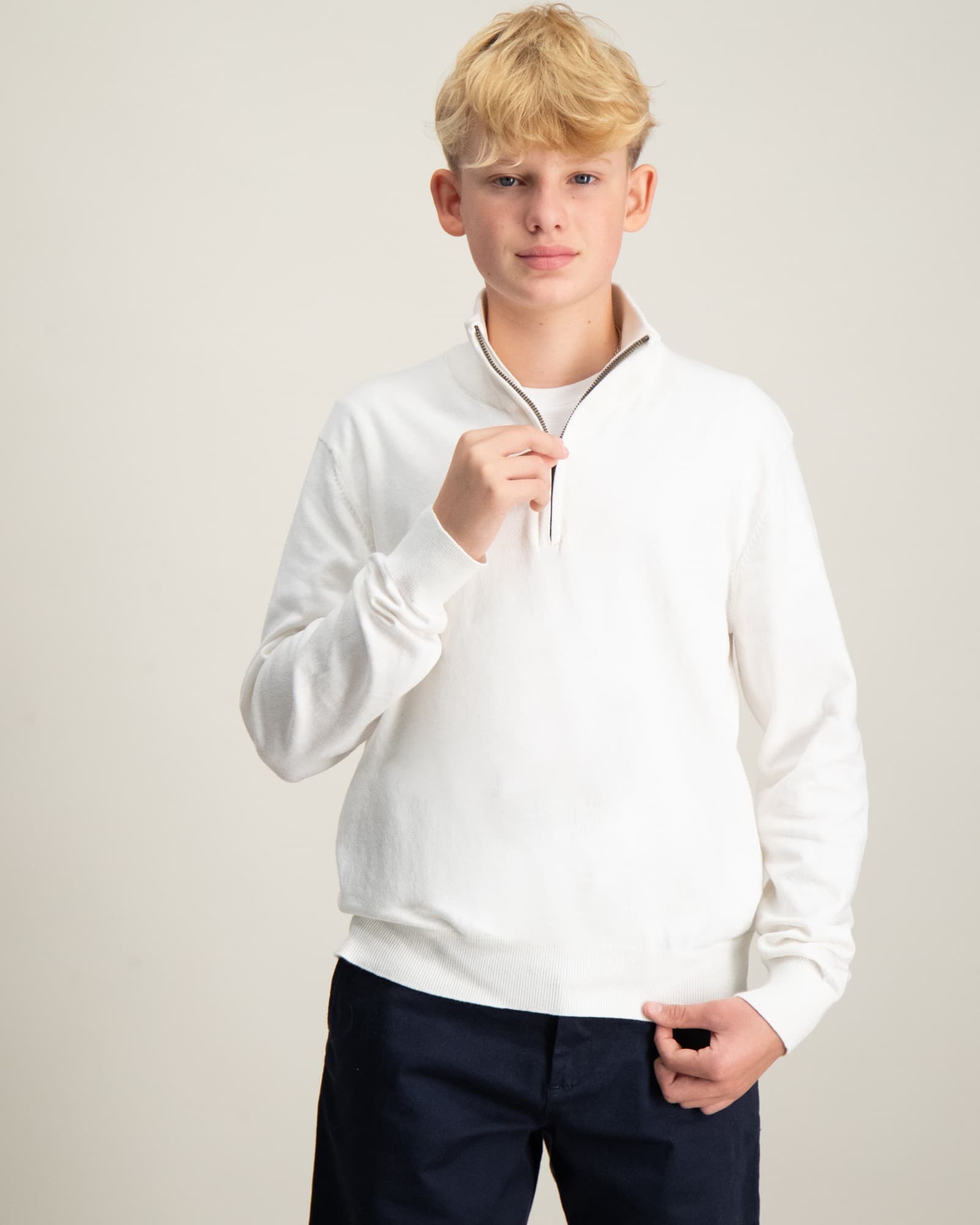 Ludvig Half Zip Knit