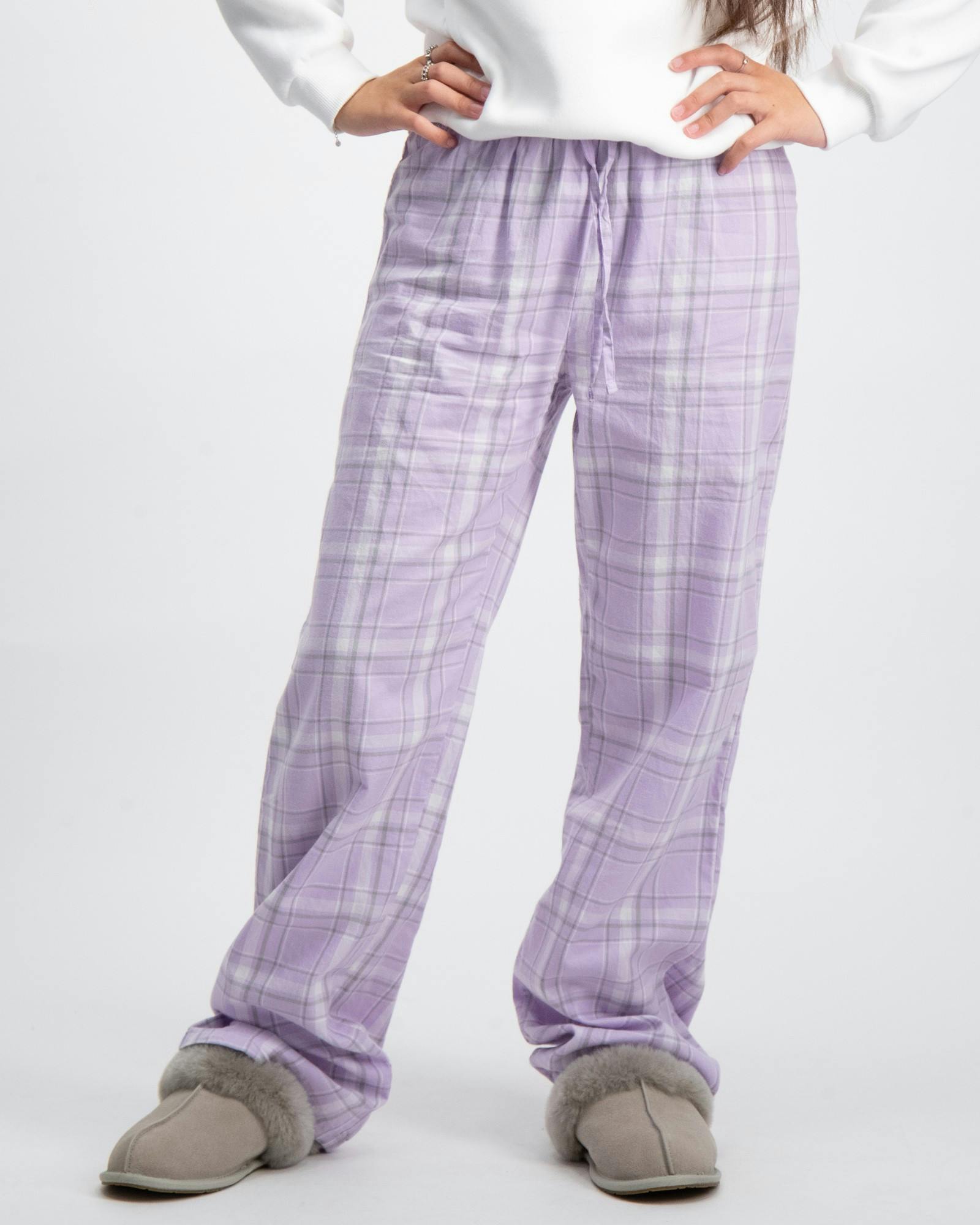 Y flannel pyjama trousers